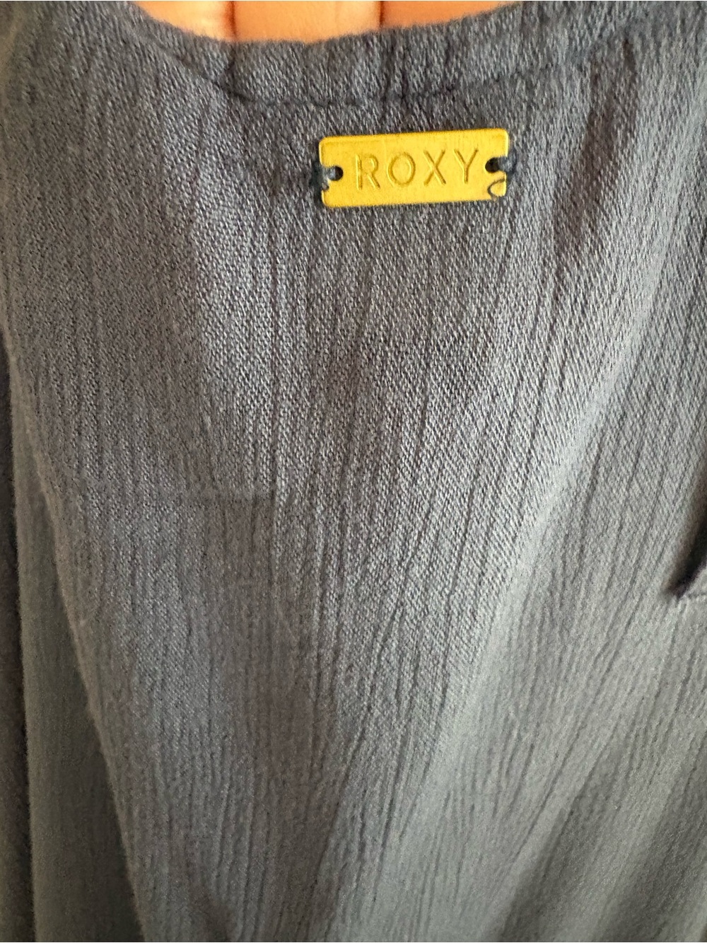 Roxy Windy Fly Away Strappy Blue Women’s Dress Size M Viscose crepe - Picture 8 of 8